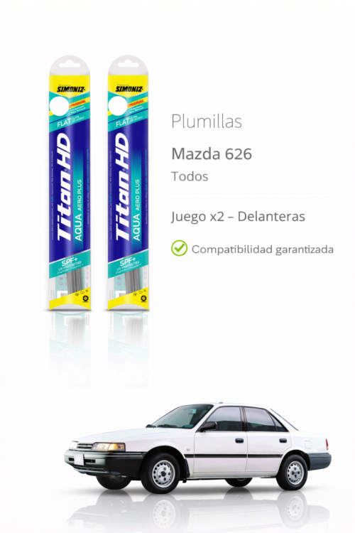 PLUMILLAS DELANTERAS  MAZDA  626 1989-1995 /juego x 2