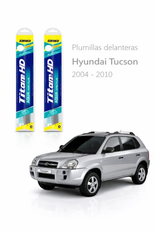 PLUMILLAS DELANTERAS HYUNDAI  TUCSON 2004-2010 TITAN/ JUEGO X2