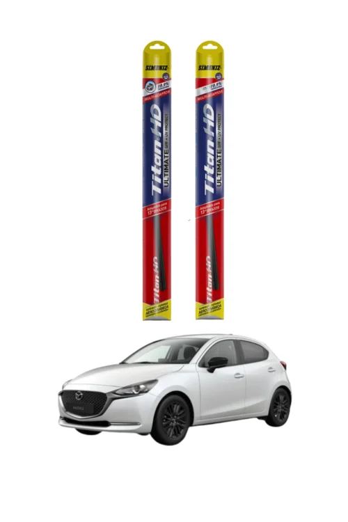 3537;;PLUMILLAS DELANTERAS  MAZDA 2  2016... GRAN TOURING TITAN ULTIMITED /JUEGO X2 ;1;7;7;50;78000