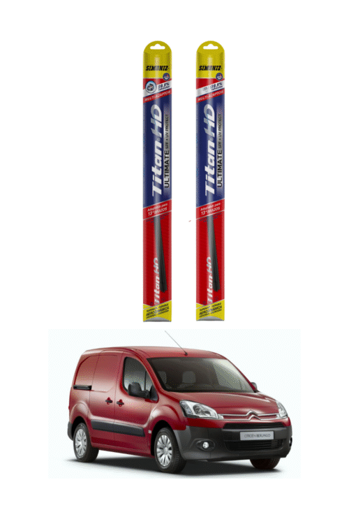 BERLIMGO B 9 2008 4007;;PLUMILLAS DELANTERAS CITROËN BERLINGO 2002-2009 TITAN ULTIMITE MULTIADAPTADOR / JUEGO X2 ;1;7;7;50;90000