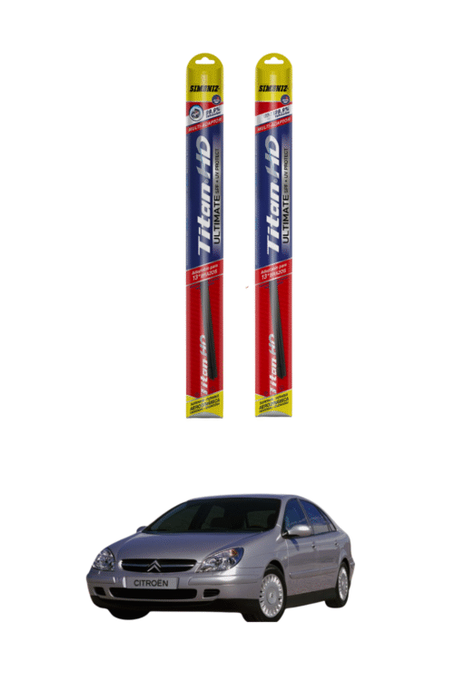 C 5 X4 2001 4010;;PLUMILLAS DELANTERAS CITROËN C5 2001...TITAN ULTIMITE MULTIADAPTADOR / JUEGO X2 ;1;7;7;50;90000