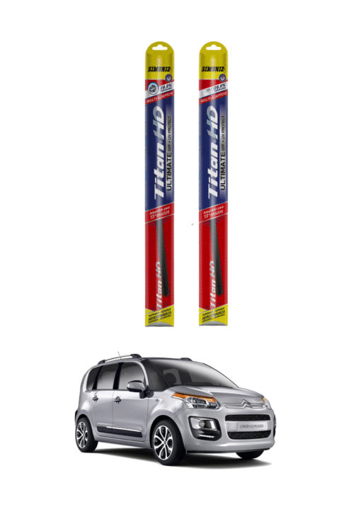 C3 PICASOI 4012;;PLUMILLAS DELANTERAS CITROËN C3 PICASSO 2009-2010 TITAN ULTIMITE MULTIADAPTADOR / JUEGO X2 ;1;7;7;50;90000