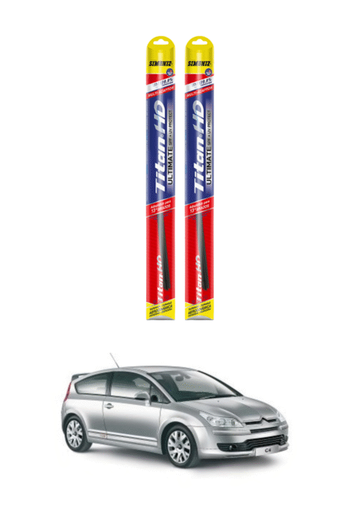 C4 2004-2011 4022;;PLUMILLAS DELANTERAS CITROËN C4 LC 2004-2011 TITAN ULTIMITE MULTIADAPTADOR / JUEGO X2 ;1;7;7;50;90000