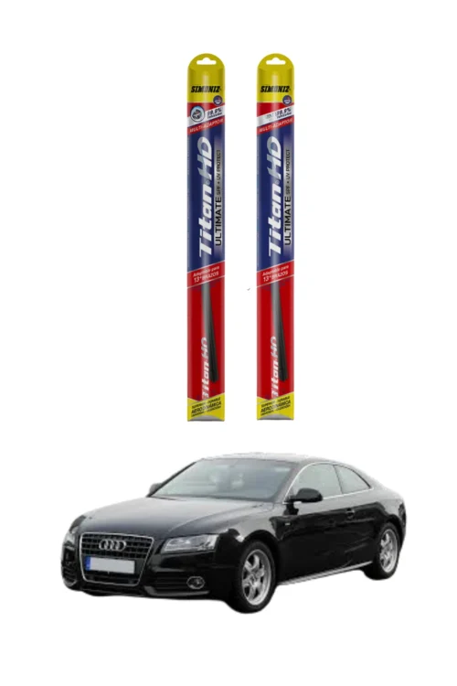 3933;;PLUMILLAS DELANTERAS AUDI A 5  2007...TITAN ULTIMITED  / JUEGO X2     ;1;7;7;50;90000