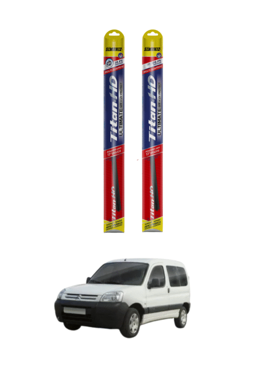 berlingo 4006;;PLUMILLAS DELANTERAS CITROËN BERLINGO 2002-2009 TITAN ULTIMITE MULTIADAPTADOR / JUEGO X2 ;1;7;7;50;90000