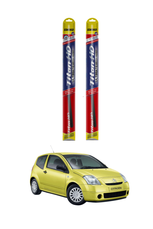 c 2 2009 4011;;PLUMILLAS DELANTERAS CITROËN C2 2003...TITAN ULTIMITE MULTIADAPTADOR / JUEGO X2 ;1;7;7;50;90000