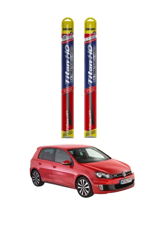 golf 6 3844;; PLUMILLAS DELANTERAS VOLKSWAGEN GOLF MK6 TITAN ULTIMITED MULTIADAPTADOR / JUEGO X2. ;1;7;7;50;90000