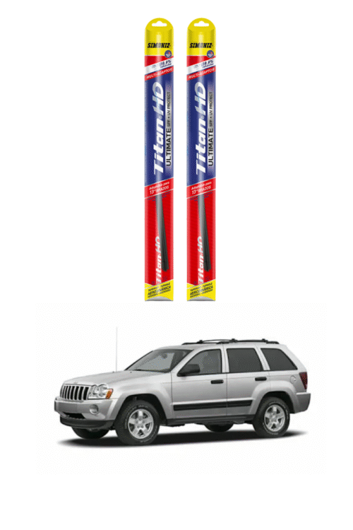 gran cherokee 2005-2011 4299;; PLUMILLAS DELANTERAS JEEP GRAN CHEROKEE 2005-2011 TITAN ULTIMITED /JUEGO X2 ;1;7;7;50;90000