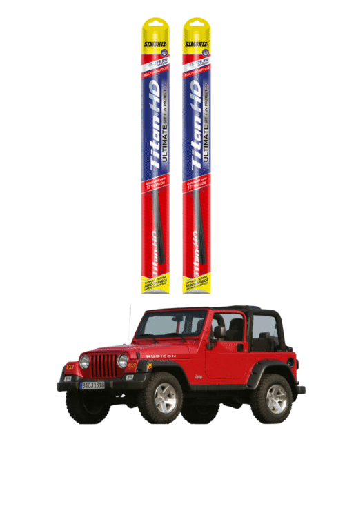 wrangler 1997-2006 4293;; PLUMILLAS DELANTERAS JEEP WRANGLER 1996-2006 TITAN ULTIMITED /JUEGO X2 ;1;7;7;50;90000