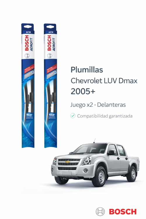 PLUMILLAS DELANTERAS LUV DMAX BOSCH AEROFIT