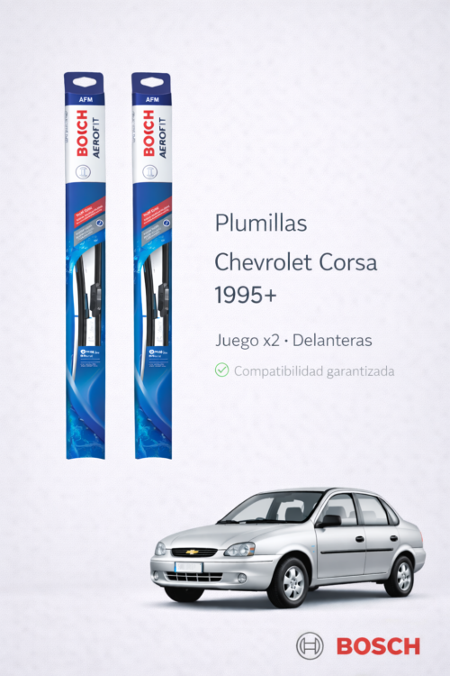 PLUMILLAS DELANTERAS CORSA BOSCH AEROFIT