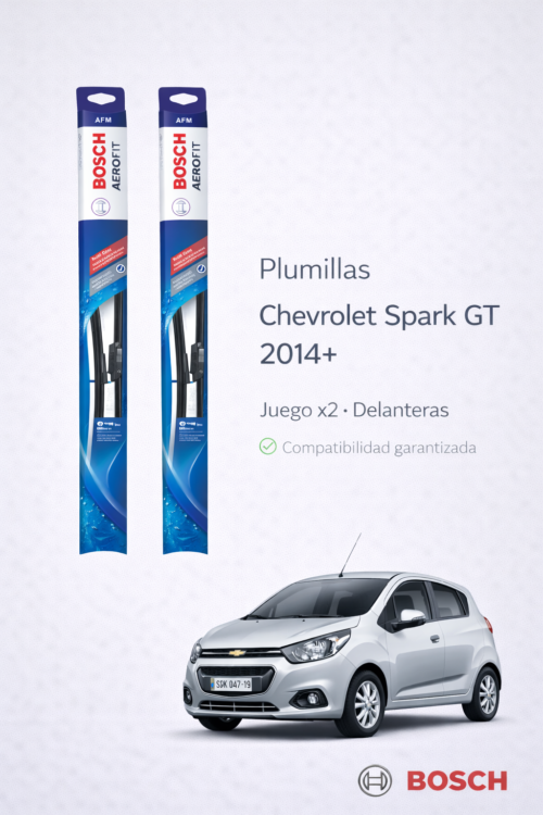 PLUMILLAS DELANTERAS SPARK GT BOSCH AEROFIT