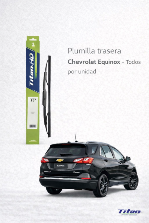 PLUMILLA TRASERA CHEVROLET EQINOX