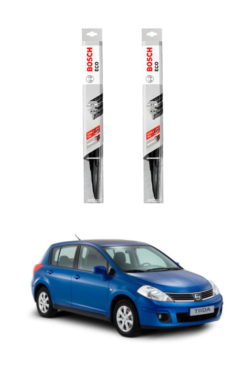 4928;;PLUMILLAS DELANTERAS NISSAN  TIIDA  BOSCH ECO  / JUEGO X2      ;1;7;7;50;65000