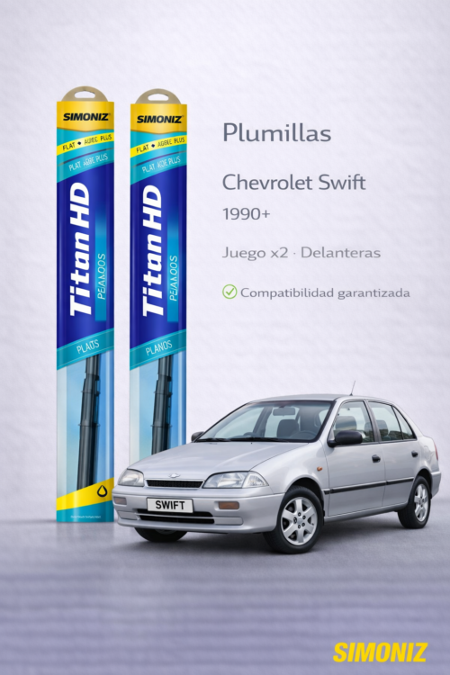 PLUMILLAS DELANTERAS CHEVROLET SWIFT 1.3 TITAN / JUEGO X2