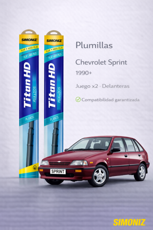 PLUMILLAS DELANTERAS CHEVROLET SPRINT TITAN/ JUEGO X2