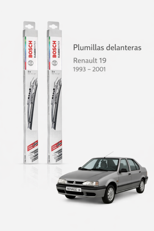 1000036196.png PLUMILLAS DELANTERAS RENAULT 19 / BOSCH CLASIC-ECO