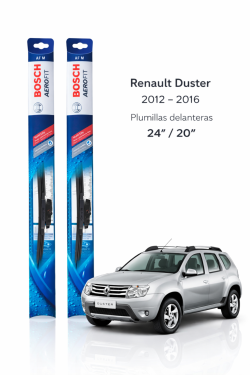 PLUMILLAS DELANTERAS DUSTER 2012-2016 / BOSCH AEROFIT
