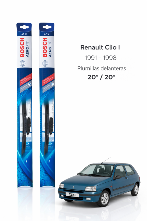 PLUMILLAS DELANTERAS RENAULT CLIO 1 / BOSCH AEROFIT
