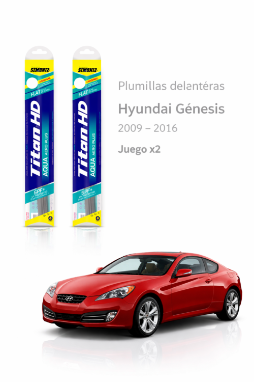 PLUMILLAS DELANTERAS HYUNDAI   GÉNESIS  TITAN/ JUEGO X2